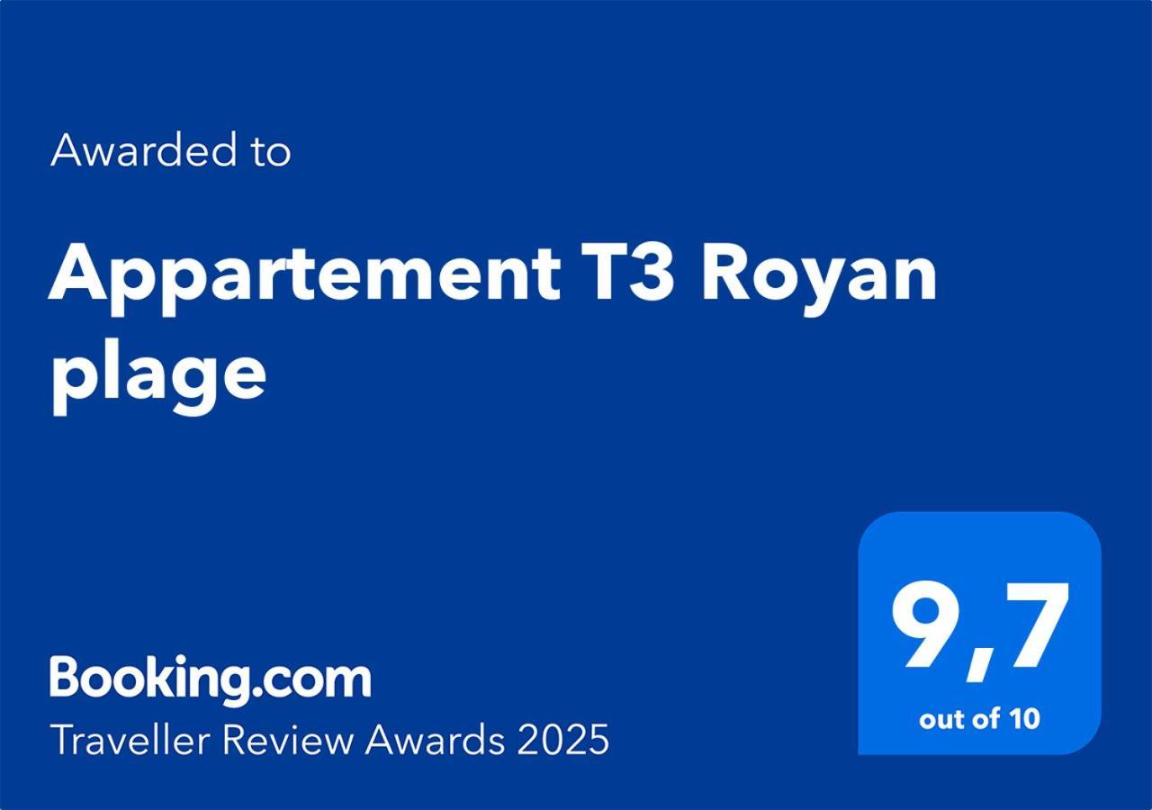 Appartement T3 Royan Plage Dış mekan fotoğraf